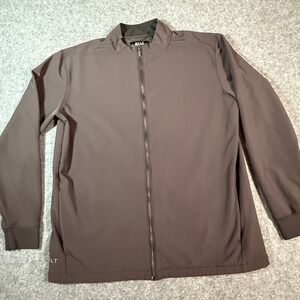 BYLT Premium Basics Men's XL Full Zip Lightweight Track Jacket‎ Athleisure Black